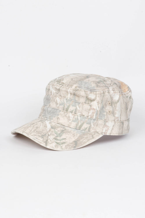 Camo Print Cadet Hat