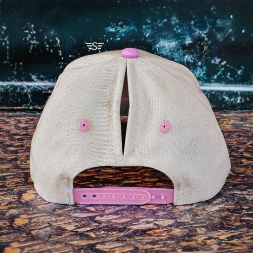 Canvas Front Pink Duck Camo Bill Magna Pony® Cap